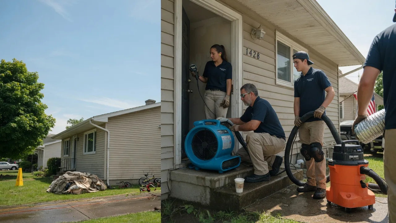 Water Damage Restoration in Centerburg, OH near me